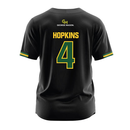 GMU - NCAA Softball : Alyssa Hopkins - Black Jersey-1