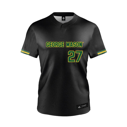 GMU - NCAA Softball : Brianna Lencz - Black Jersey-0