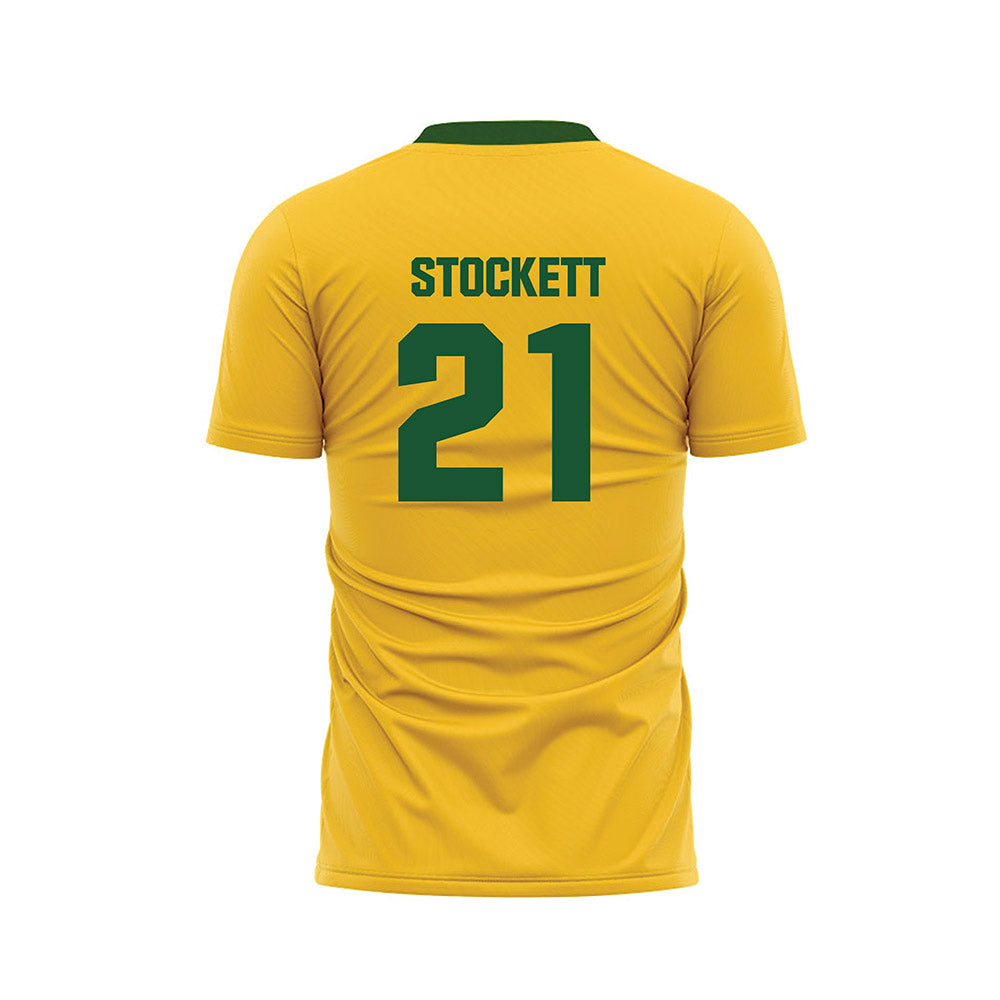GMU - NCAA Women's Soccer : Josie Stockett - Yellow Soccer Jersey-1