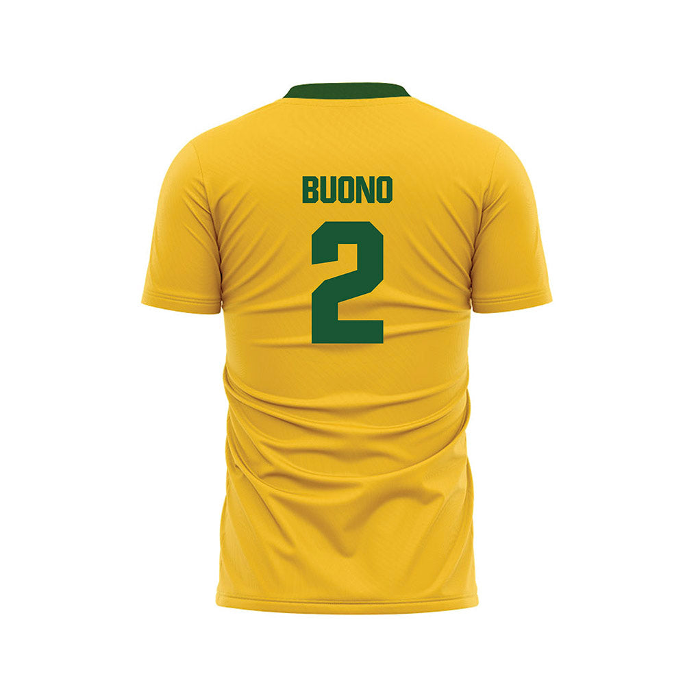 GMU - NCAA Women's Soccer : Julia Buono - Yellow Soccer Jersey-1