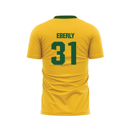 GMU - NCAA Women's Soccer : Rachel Eberly - Yellow Soccer Jersey-1