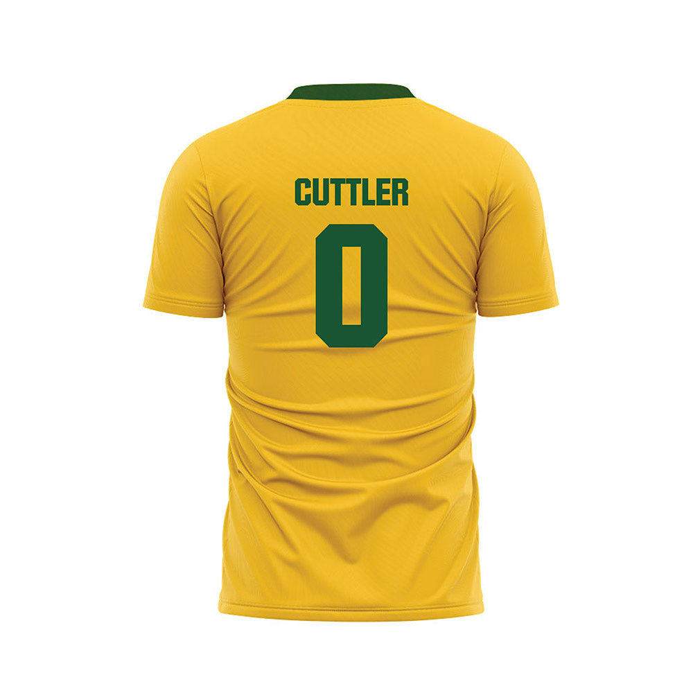 GMU - NCAA Women's Soccer : Sarah Cuttler - Yellow Soccer Jersey-1