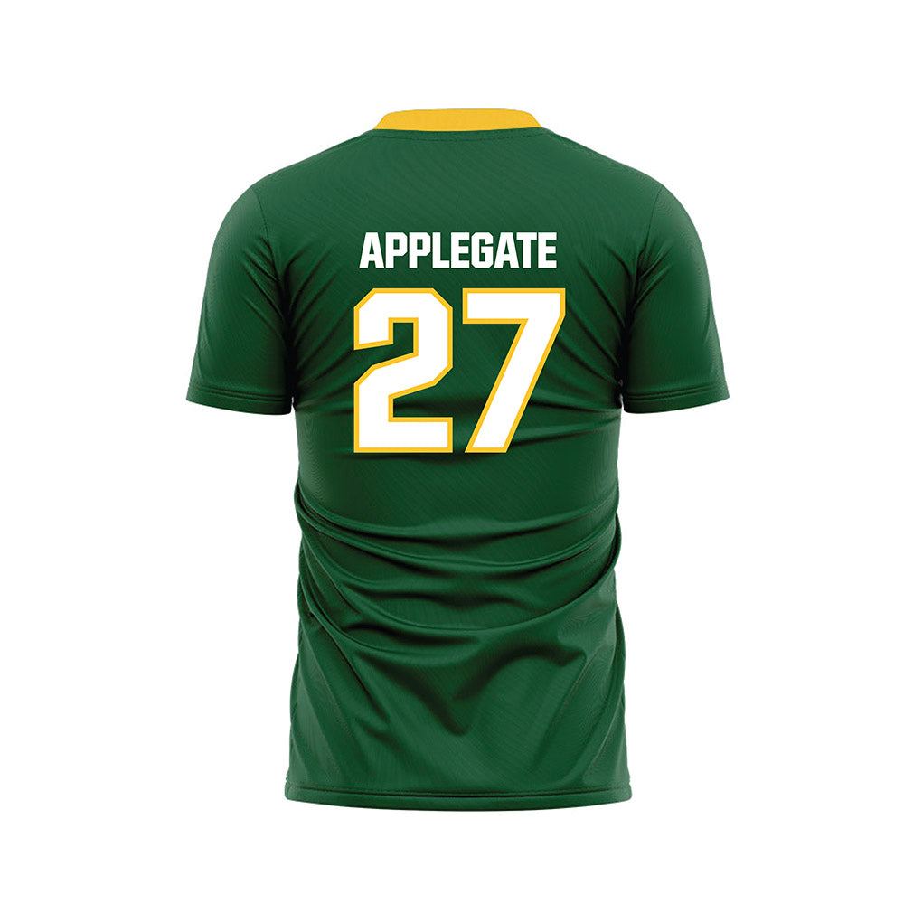 GMU - NCAA Women's Soccer : Keegynn Applegate - Green Soccer Jersey-1