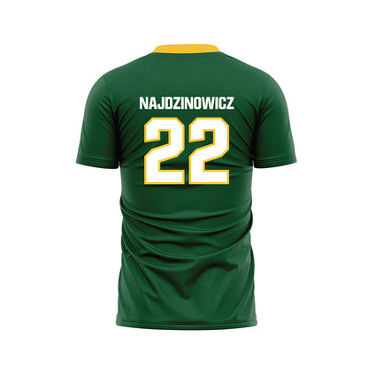 GMU - NCAA Women's Soccer : Abby Najdzinowicz - Green Soccer Jersey-1