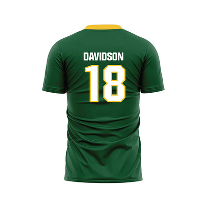 GMU - NCAA Women's Soccer : Sophie Davidson - Green Soccer Jersey-1