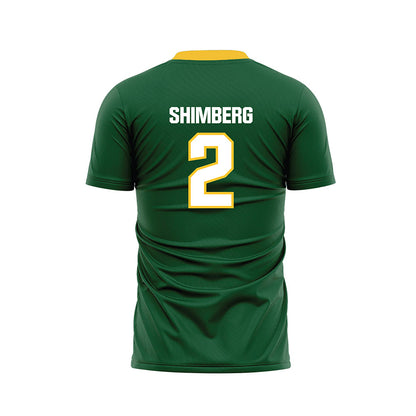 GMU - NCAA Women's Soccer : Ashley Shimberg - Green Soccer Jersey-1