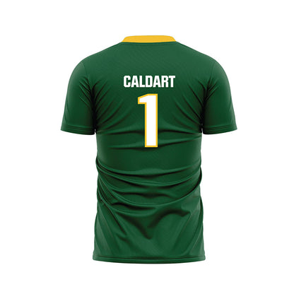 GMU - NCAA Women's Soccer : Selamawit Caldart - Green Soccer Jersey-1