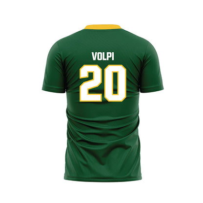 GMU - NCAA Women's Soccer : Brooke Volpi - Green Soccer Jersey-1