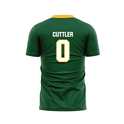 GMU - NCAA Women's Soccer : Sarah Cuttler - Green Soccer Jersey-1