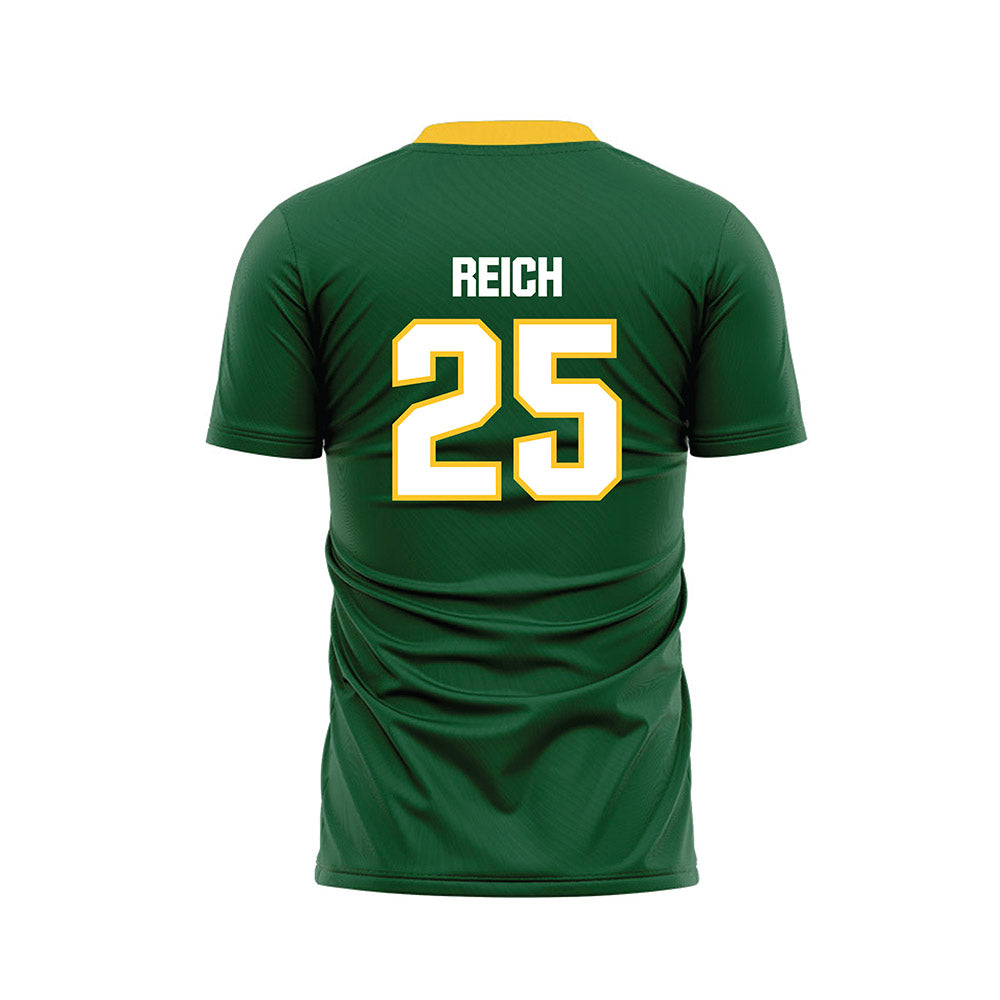 GMU - NCAA Women's Soccer : Taryn Reich - Green Soccer Jersey-1