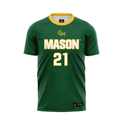 GMU - NCAA Women's Soccer : Josie Stockett - Green Soccer Jersey-0