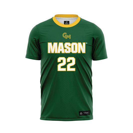 GMU - NCAA Women's Soccer : Abby Najdzinowicz - Green Soccer Jersey-0