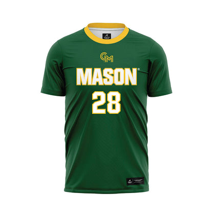 GMU - NCAA Women's Soccer : Kiara Carter - Green Soccer Jersey-0