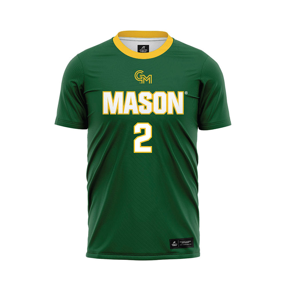 GMU - NCAA Women's Soccer : Julia Buono - Green Soccer Jersey-0