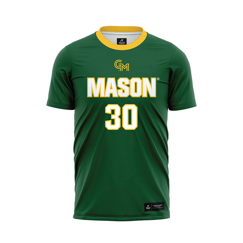 GMU - NCAA Women's Soccer : Victoria Coninck - Green Soccer Jersey-0