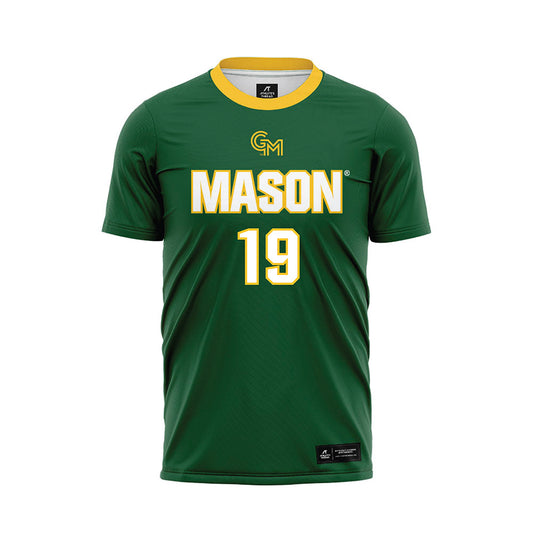 GMU - NCAA Women's Soccer : Kasey Maida - Green Soccer Jersey-0