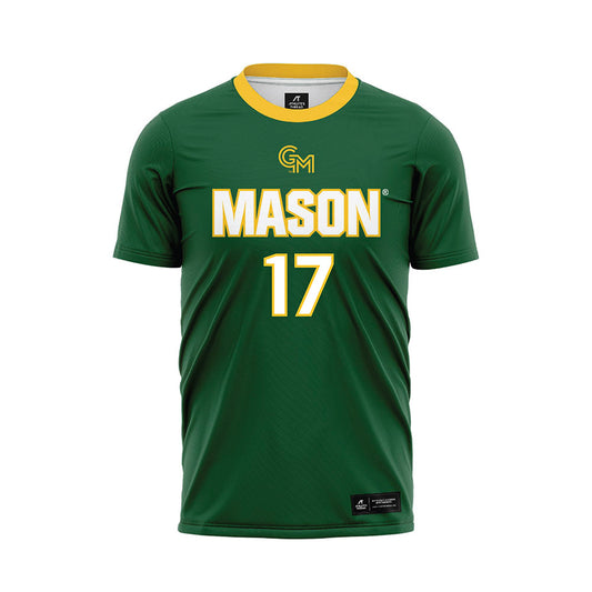 GMU - NCAA Women's Soccer : Nina Wilson - Green Soccer Jersey-0