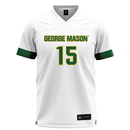 GMU - NCAA Women's Lacrosse : Gracie Mullen - White Lacrosse Jersey -0