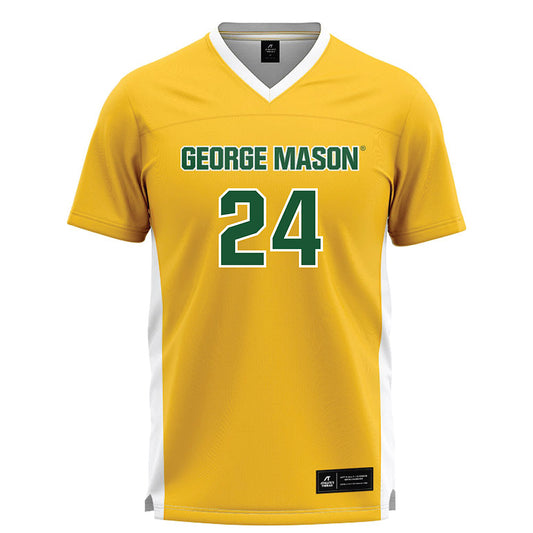 GMU - NCAA Women's Lacrosse : Olivia Perry - Yellow Lacrosse Jersey -0