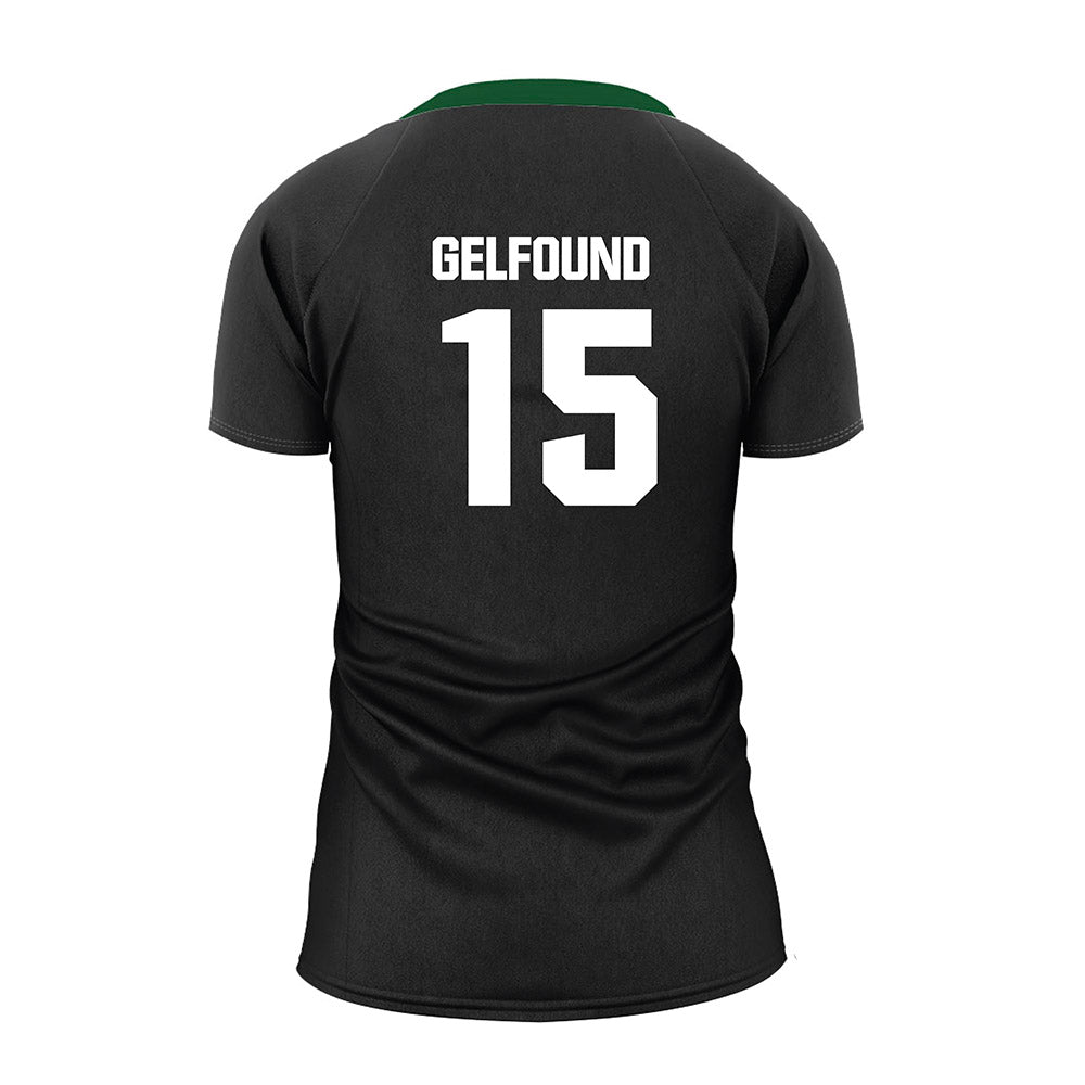 GMU - NCAA Women's Volleyball : Gabriella Gelfound - Black Volleyball Jersey-1
