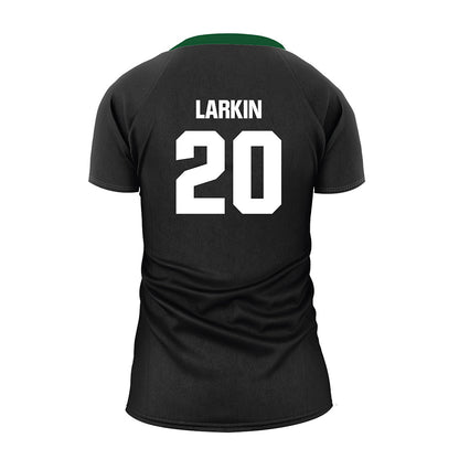 GMU - NCAA Women's Volleyball : Camille Larkin - Black Volleyball Jersey-1