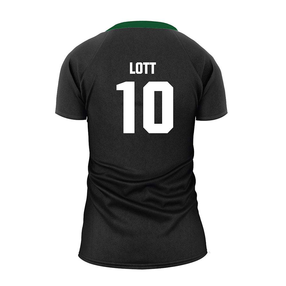 GMU - NCAA Women's Volleyball : Jaylin Lott - Black Volleyball Jersey-1