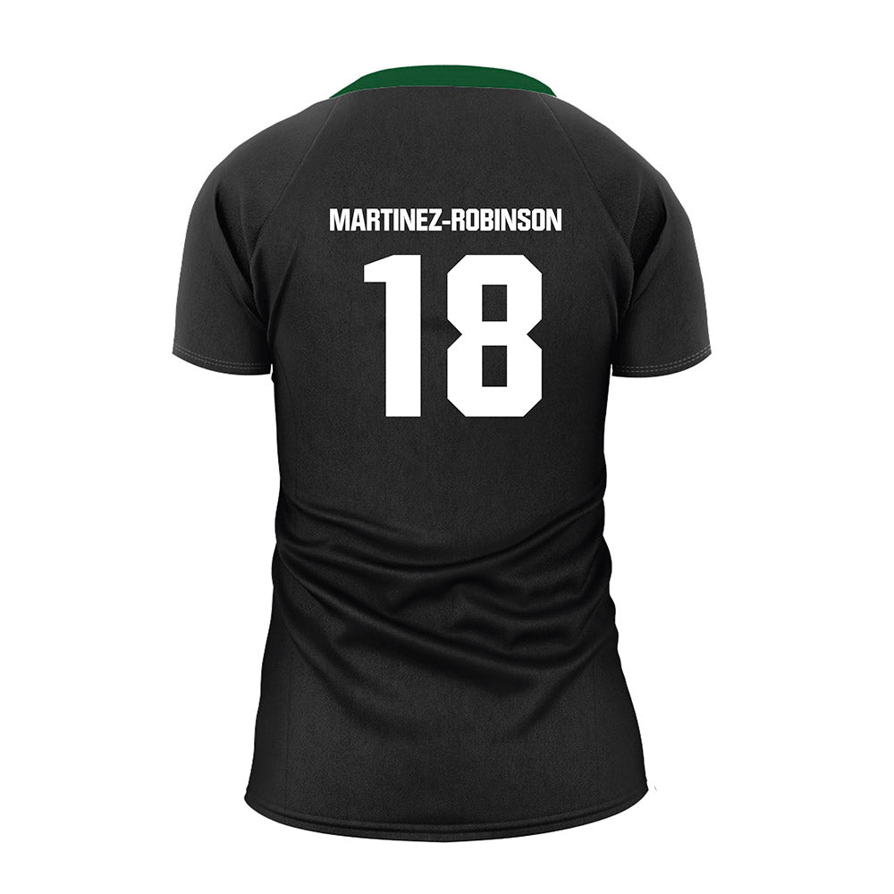 GMU - NCAA Women's Volleyball : Autumn Martinez-Robinson - Black Volleyball Jersey-1