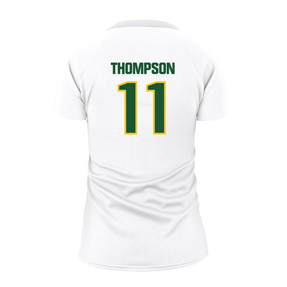 GMU - NCAA Women's Volleyball : Nia Thompson - White Volleyball Jersey-1