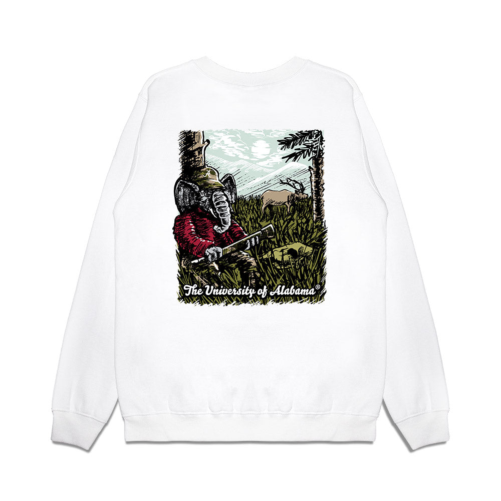Alabama - : - Tusk™ Camo Premium Crewneck Sweatshirt-1