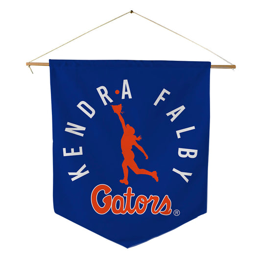 Florida - NCAA Softball : Kendra Falby - Pennant - 18" x 21"-0