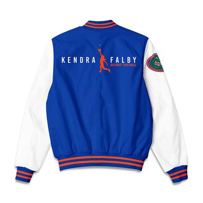 Florida - NCAA Softball : Kendra Falby - Bomber Jacket-1