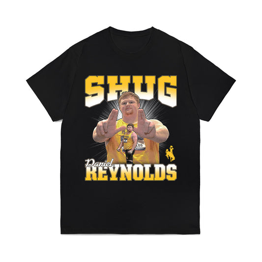 Wyoming - NCAA Men's Track & Field : Daniel Reynolds - Collage Comfort Colors T-Shirt-0