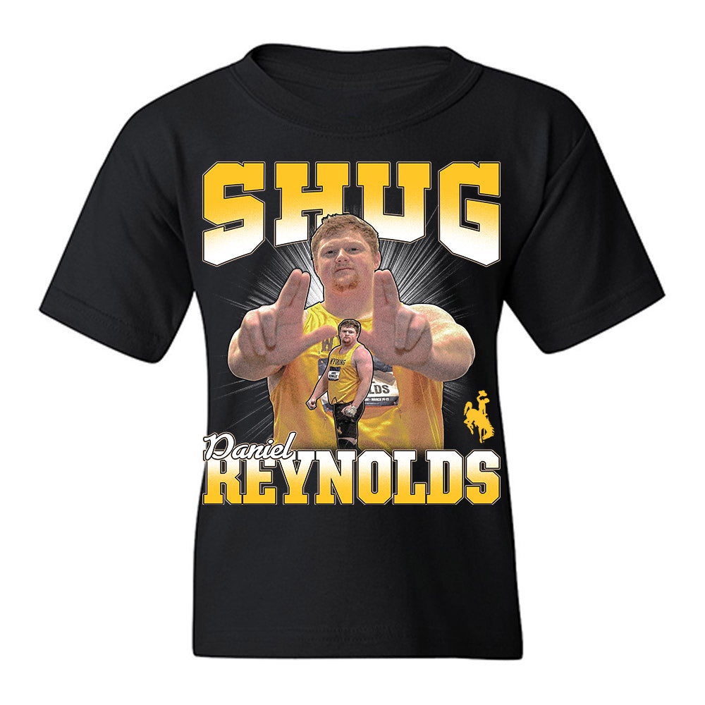 Wyoming - NCAA Men's Track & Field : Daniel Reynolds - Collage Youth T-Shirt-0