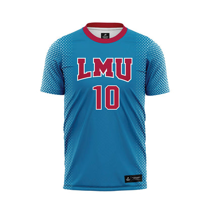 LMU - NCAA Women's Soccer : Grace Thao - Blue Soccer Jersey-0