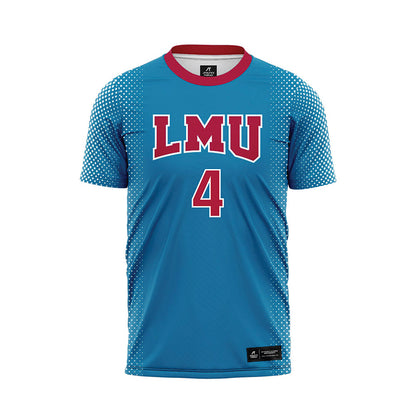 LMU - NCAA Women's Soccer : Kylie Dobbs - Blue Soccer Jersey-0