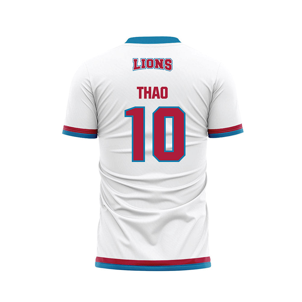 LMU - NCAA Women's Soccer : Grace Thao - White Soccer Jersey-1
