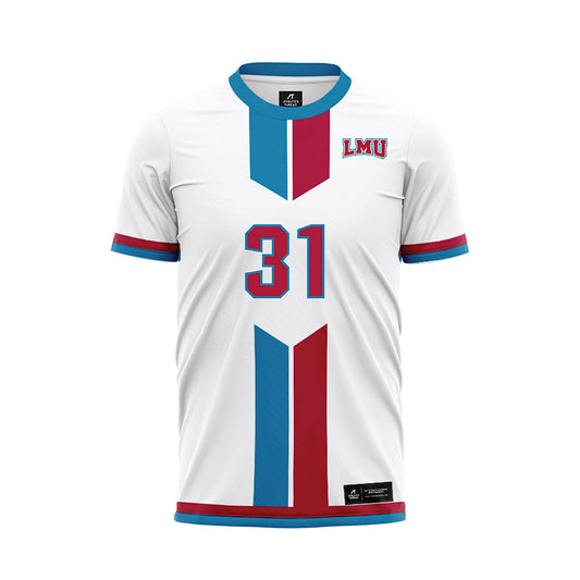 LMU - NCAA Women's Soccer : Aaliyah Bustamante - White Soccer Jersey-0