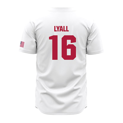 LMU - NCAA Baseball : Jake Lyall - White Jersey-1