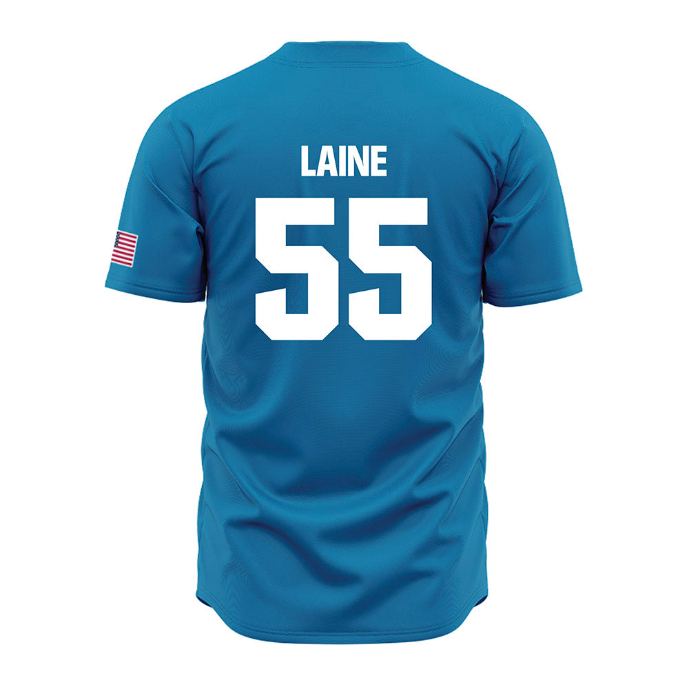LMU - NCAA Baseball : Avery Laine - Blue Jersey-1