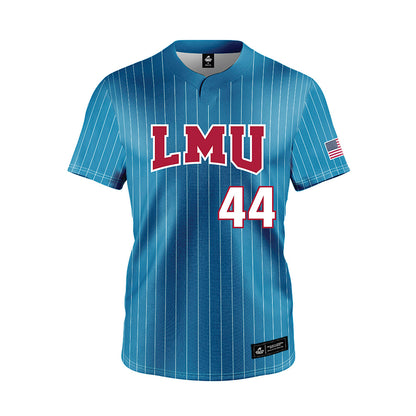 LMU - NCAA Softball : Cristina Jones - Blue Jersey-0