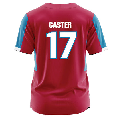 LMU - NCAA Softball : Kealani Caster - Red Jersey-1