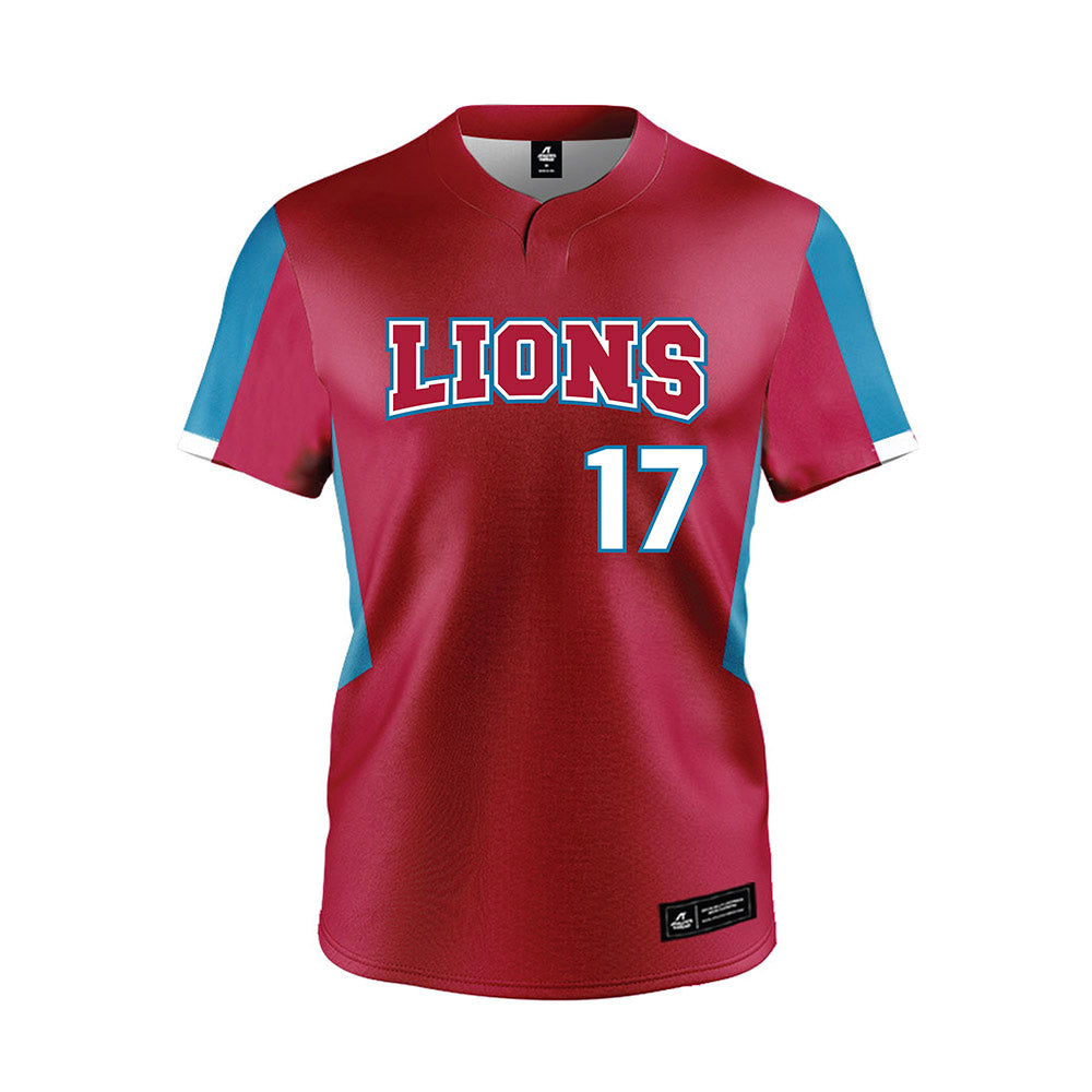 LMU - NCAA Softball : Kealani Caster - Red Jersey-0