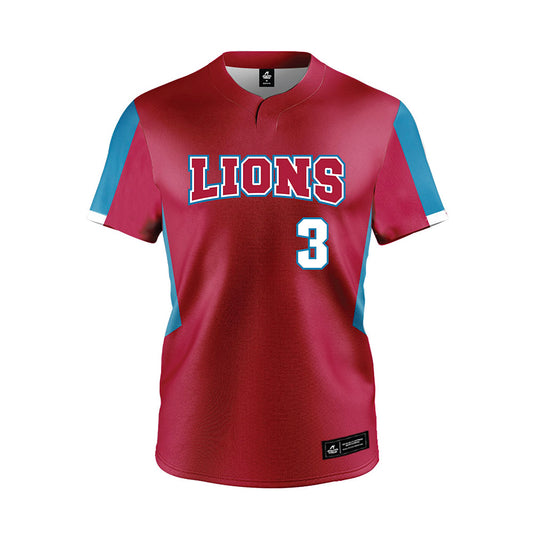 LMU - NCAA Softball : Sydney Poole - Red Jersey-0