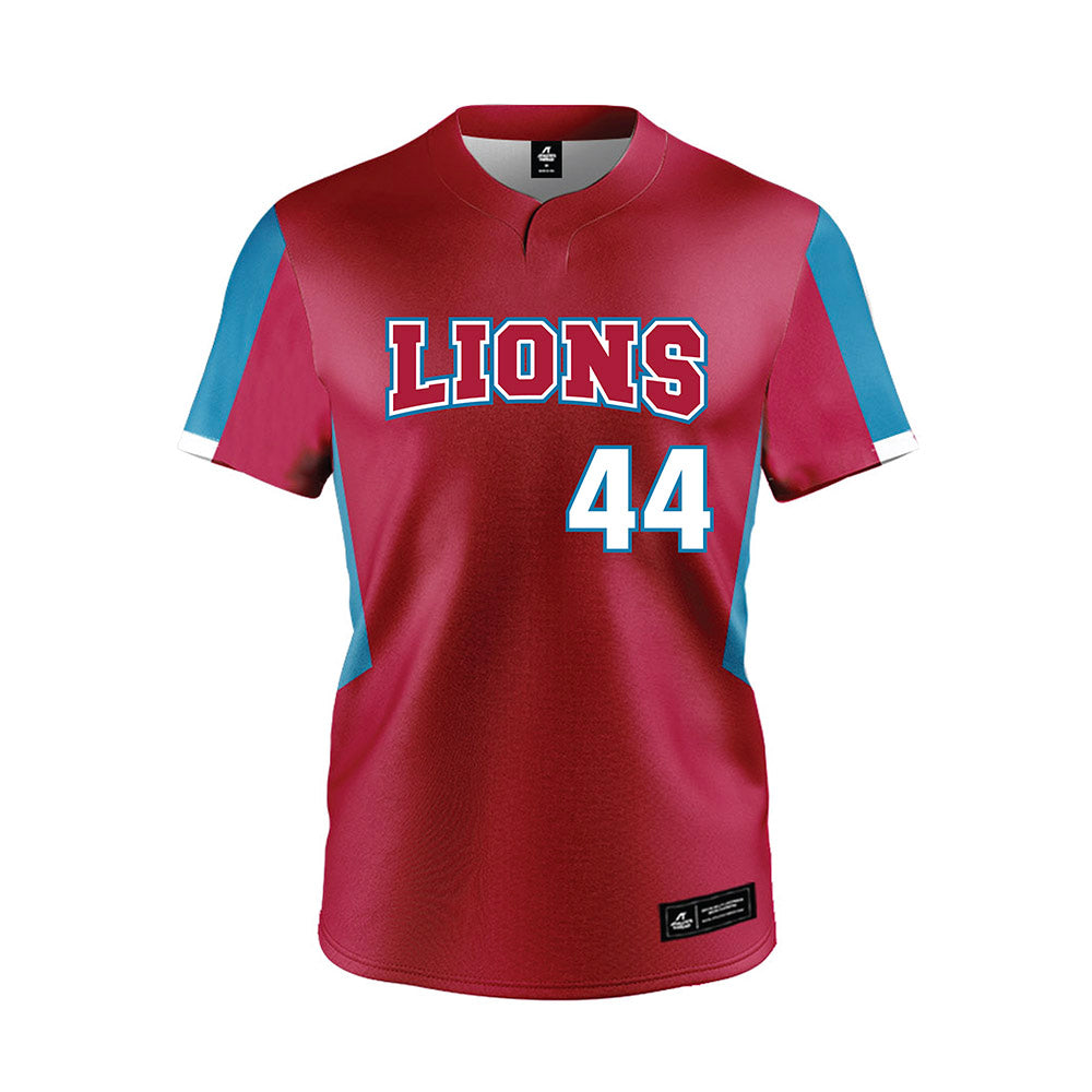 LMU - NCAA Softball : Cristina Jones - Red Jersey-0