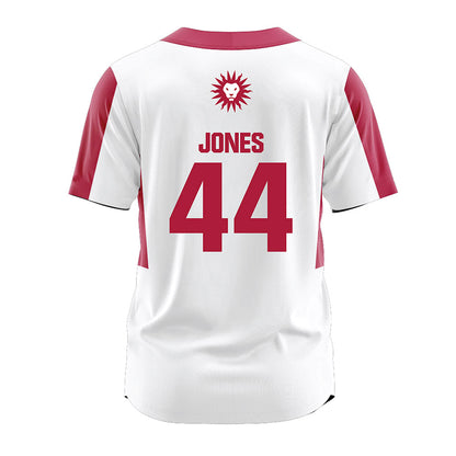 LMU - NCAA Softball : Cristina Jones - White Jersey-1
