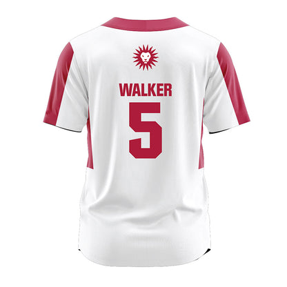 LMU - NCAA Softball : Taelor Walker - White Jersey-1