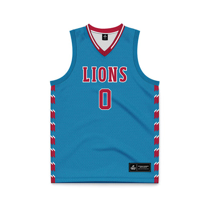 LMU - NCAA Women's Basketball : Jessenia Lawson - Blue Basketball Jersey-0