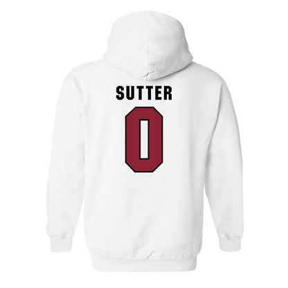 South Carolina - NCAA Baseball : Logan Sutter - Classic Shersey Hooded Sweatshirt-1