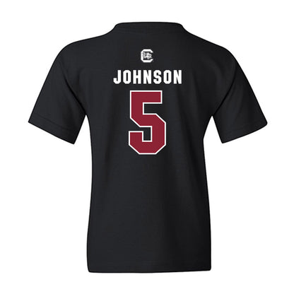 South Carolina - NCAA Men's Basketball : Meechie Johnson - Classic Shersey Youth T-Shirt-1