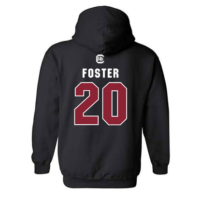 South Carolina - NCAA Baseball : Elijah Foster - Classic Shersey Hooded Sweatshirt-1